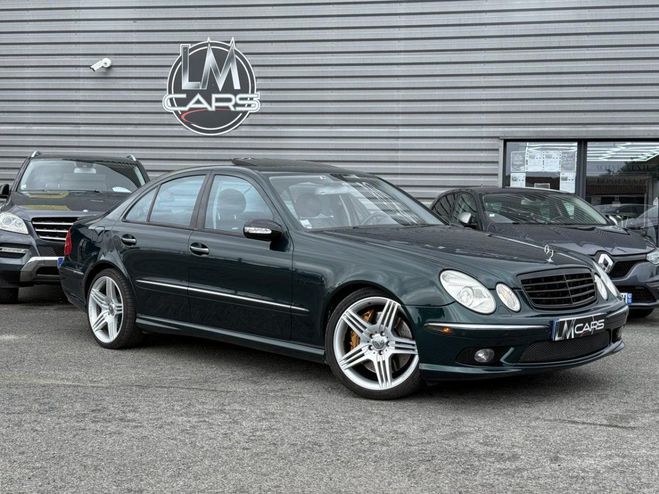 Mercedes Classe E 55 AMG BVA 476 Vert fonc de 2005