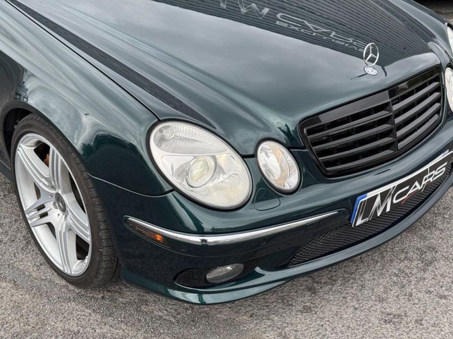 Mercedes Classe E 55 AMG BVA 476 Vert fonc de 2005