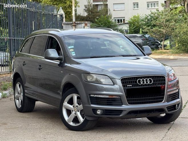 Audi Q7 3.0 TDi V6 Quattro 233CV 7 PLACES S-LINE Gris de 2009