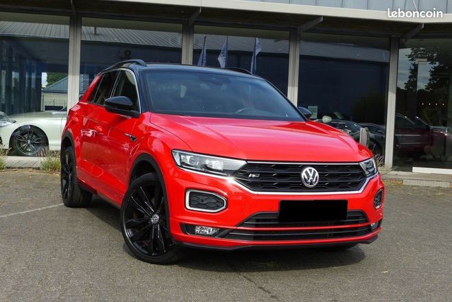 Volkswagen T Roc 1.5 TSI DSG R-Line 150CH GPS-LED-VIRTUAL Rouge de 2021