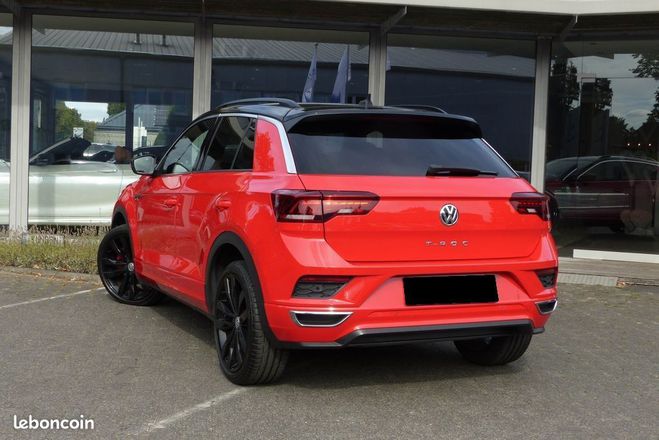 Volkswagen T Roc 1.5 TSI DSG R-Line 150CH GPS-LED-VIRTUAL Rouge de 2021