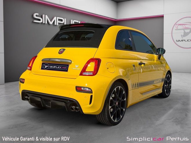 Fiat 500 ABARTH COMPETIZIONE 1.4 TURBO T-JET CABR Jaune de 2018
