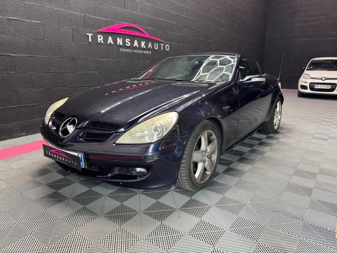 Cliquer pour voir la photo suivante Mercedes Classe SLK 350 A Bleu de 2005