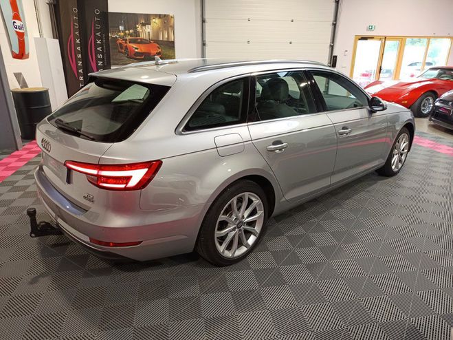 Audi A4 Avant V6 3.0 TDI 218 S tronic 7 Quattro  Gris de 2017