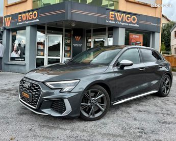  Voir détails -Audi S3 SPORTBACK 2.0 TFSI 310 BLACK EDITION QUA à Besanon (25)