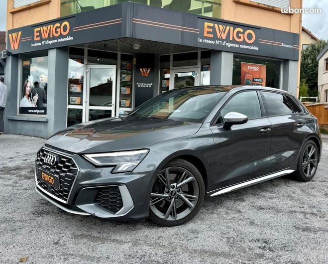 Audi S3 SPORTBACK 2.0 TFSI 310 BLACK EDITION QUA Gris de 2021