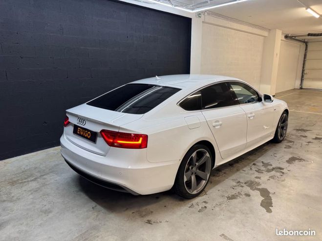 Audi A5 Sportback 2.0 TDI 190 S-LINE QUATTRO S-T Blanc de 2015