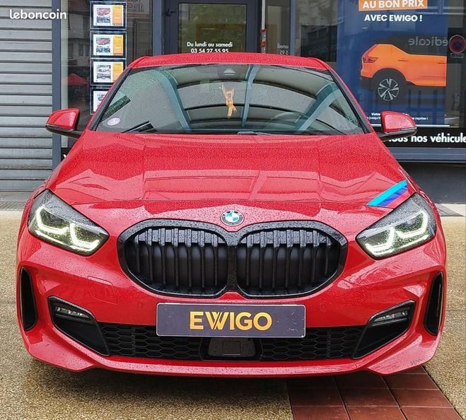 BMW Serie 1 118I 140CH M SPORT DKG BVA CARPLAY SIEGE Rouge de 2021