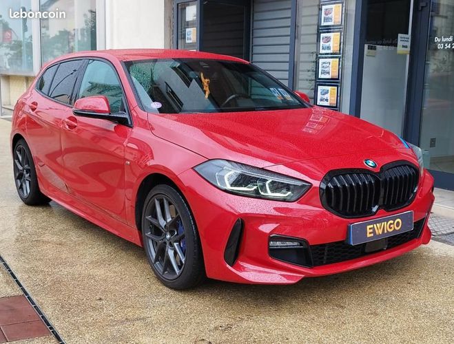 BMW Serie 1 118I 140CH M SPORT DKG BVA CARPLAY SIEGE Rouge de 2021