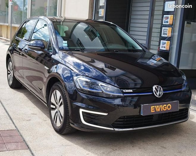 Volkswagen Golf ELECTRIC 135 35.8KWH BVA VIRTUAL COCKPIT Noir de 2019