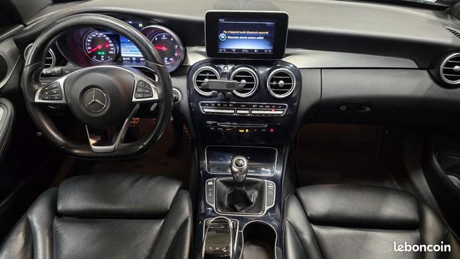 Mercedes Classe C 1.6 C180 D AMG LINE Blanc de 2017