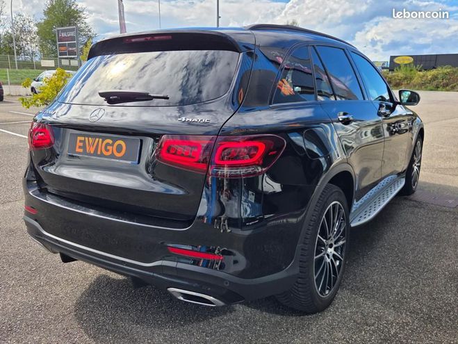 Mercedes GLC Classe 2.0 220 D 194 ch AMG LINE 4MATIC  Noir de 2020