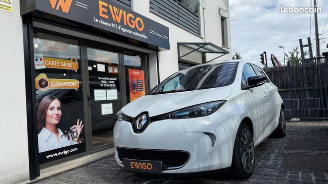 Renault Zoe R240 ZE INTENS 90 22KWH BATTERIE EN LOCA Blanc de 2015