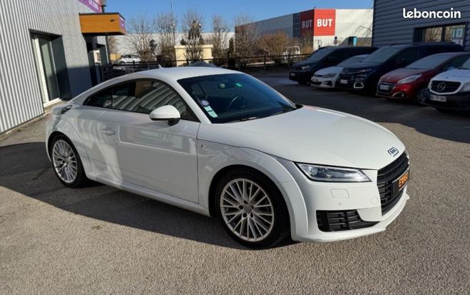 Audi TT COUPE 1.8 TFSI 180ch S-LINE S-TRONIC BVA Blanc de 2015