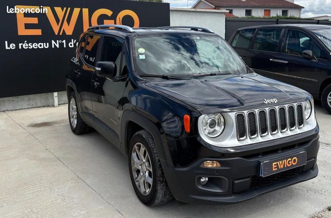 Jeep Renegade 1.6 MULTIJET 120 LIMITED 2WD BVA Noir de 2018
