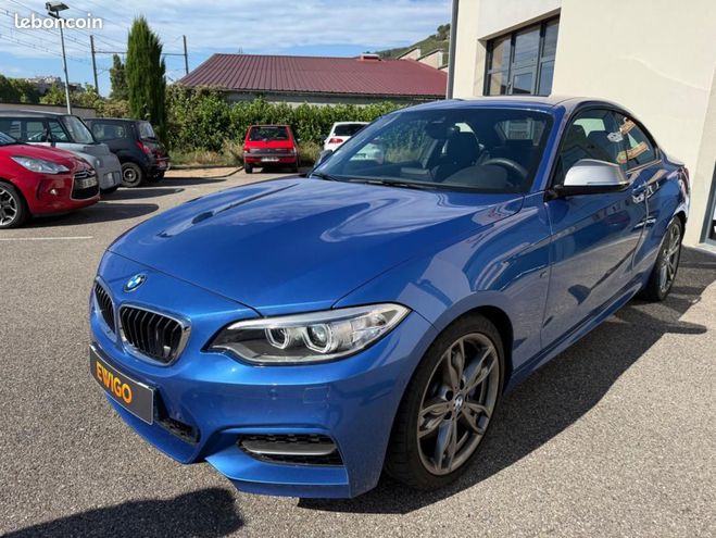 BMW M2 COUPE 3.0 I 326 Ch ENTRETIEN COMPLET Bleu de 2014