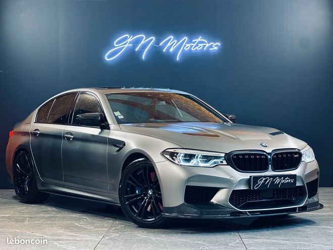 BMW M5 serie 5 f90 600 52cv bva8 preparation ev Gris de 2019