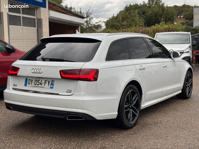 Audi A6 Avant 2.0 TDI Ultra 190 Ambition Luxe S- Blanc de 2016