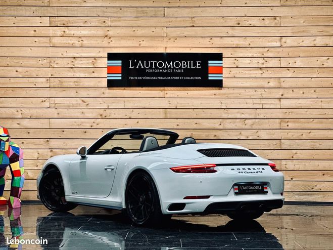 Porsche 911 (991) (2) cabriolet 3.0 450 34cv carrera Blanc de 2018