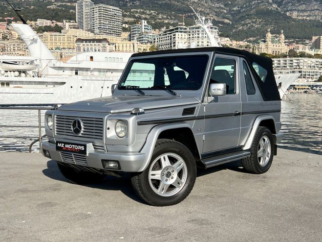 Mercedes Classe G 400 D CABRIOLET BVA Argent de 2002