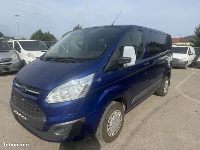 Ford Custom TRANSIT FG 290 L1H1 2.2 TDCI 125CH TREND Bleu de 2015
