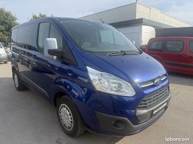 Ford Custom TRANSIT FG 290 L1H1 2.2 TDCI 125CH TREND Bleu de 2015