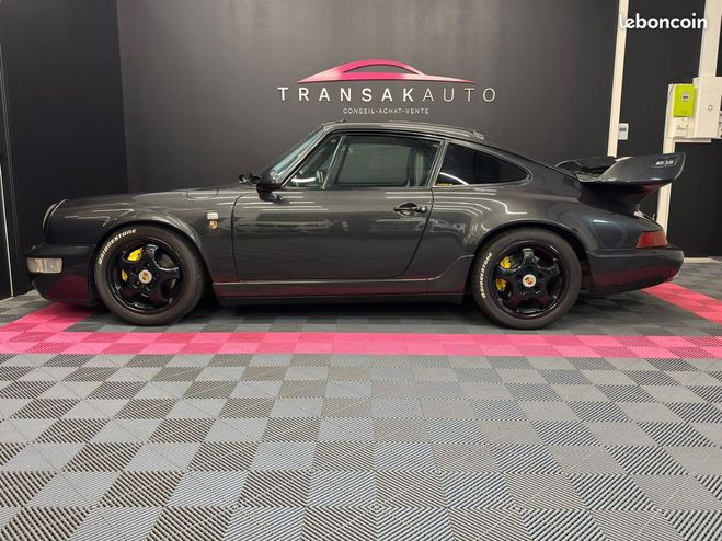 Porsche 911 (964) 3.8 carrera 4 dossier complet Gris de 1989