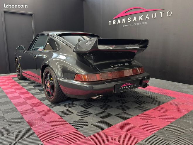 Porsche 911 (964) 3.8 carrera 4 dossier complet Gris de 1989