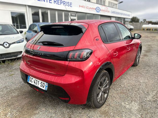 Peugeot 208 e- Allure Rouge de 2021