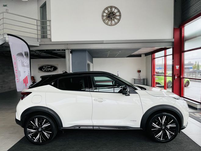 Nissan Juke 1,6 HYBRID 143 N-DESIGN GPS CAMERA 360 K BLANC de 2023