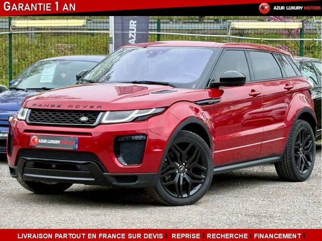 Land rover Range Rover Evoque (2) TD4 180 DYNAMIC BVA9 HSE ROUGE de 2015