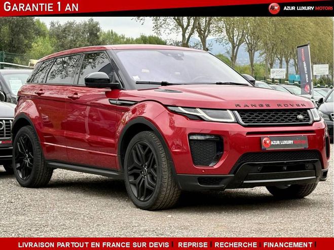 Land rover Range Rover Evoque (2) TD4 180 DYNAMIC BVA9 HSE ROUGE de 2015