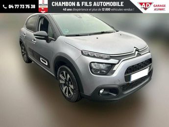  Voir détails -Citroen C3 PureTech 110 ch BVM6 Max à  La Grand-Croix (42)