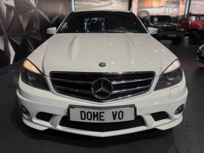 Mercedes Classe C 63 AMG Blanc de 2009