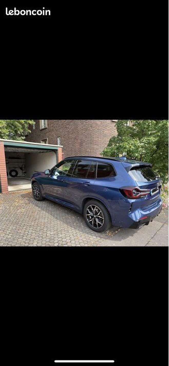 BMW X3 (g01) (2) xdrive 2.0 da 190 m-sport cuir Bleu de 2022