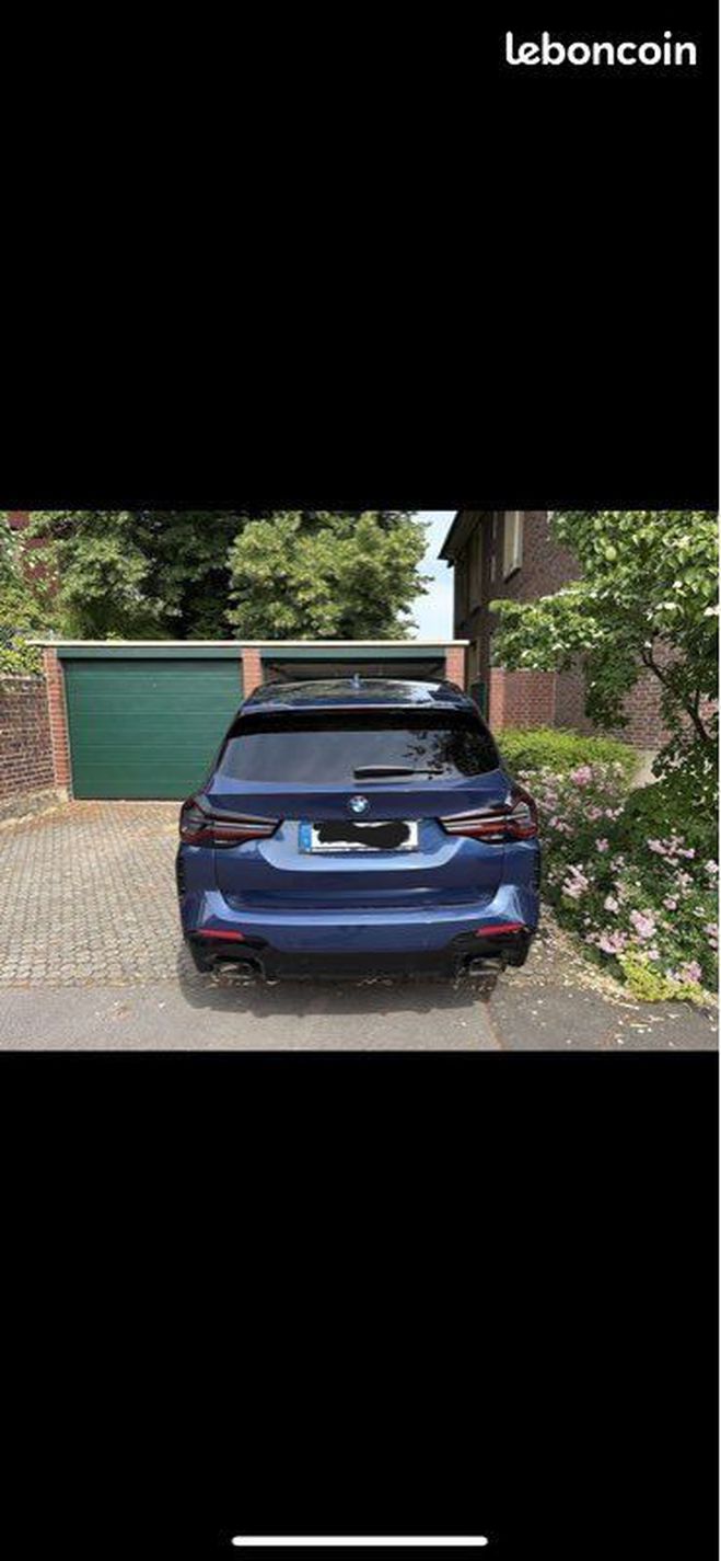 BMW X3 (g01) (2) xdrive 2.0 da 190 m-sport cuir Bleu de 2022