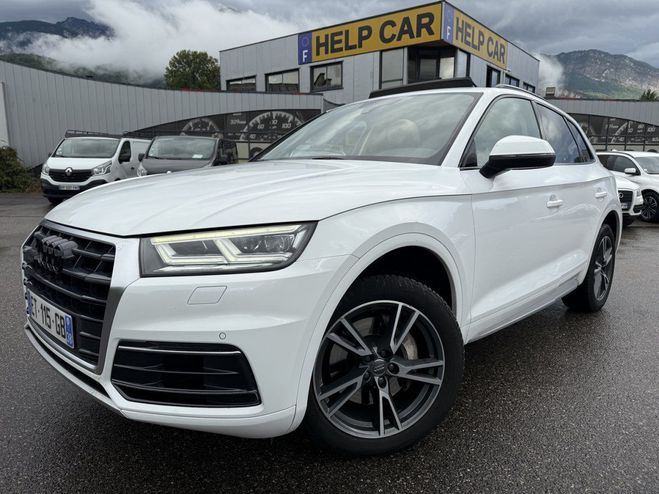 Audi Q5 3.0 V6 TDI 286CH AVUS QUATTRO TIPTRONIC  Blanc de 2018