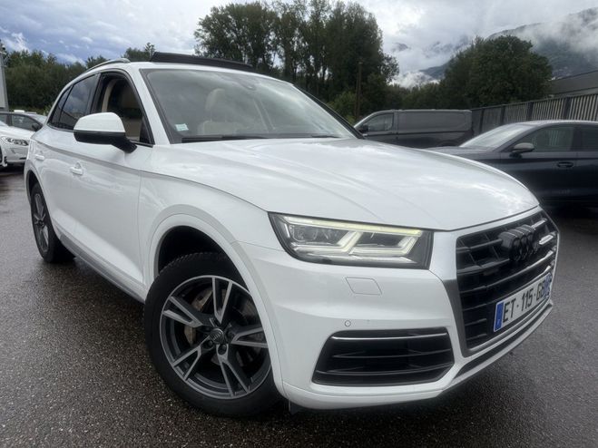 Audi Q5 3.0 V6 TDI 286CH AVUS QUATTRO TIPTRONIC  Blanc de 2018