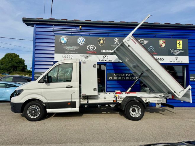 Volkswagen Crafter 35L3 2.0TDI 163 CH Business BVA Benne Hy Blanc Vernis de 2024