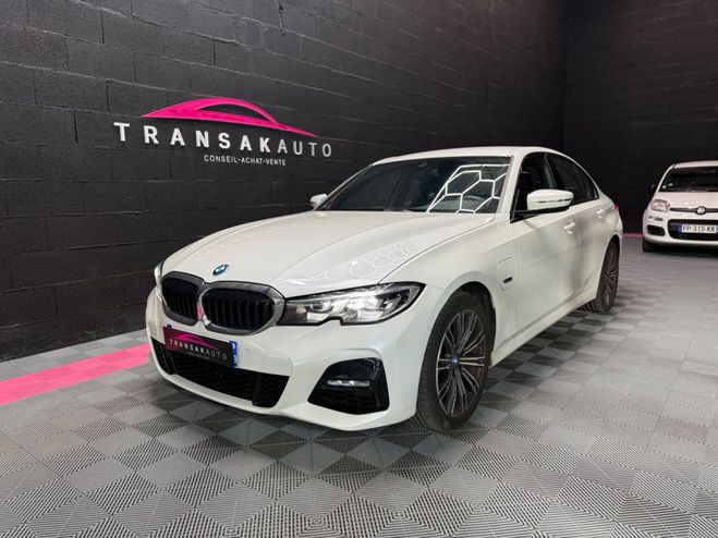 BMW Serie 3 G20 320e 204 ch BVA8 M Sport Blanc de 2021