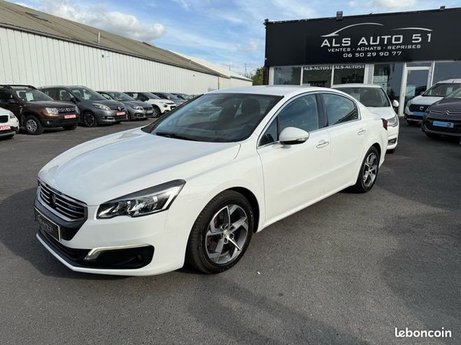 Peugeot 508 hdi 180 allure eat 6 Blanc de 2015