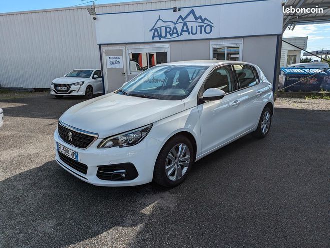 Peugeot 308 1.5 blue hdi 130 eat8 active business, c Blanc de 2019