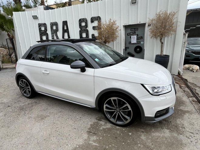 Audi A1 1.6 TDi - 116 BERLINE Style PHASE 2 BLANC de 2016