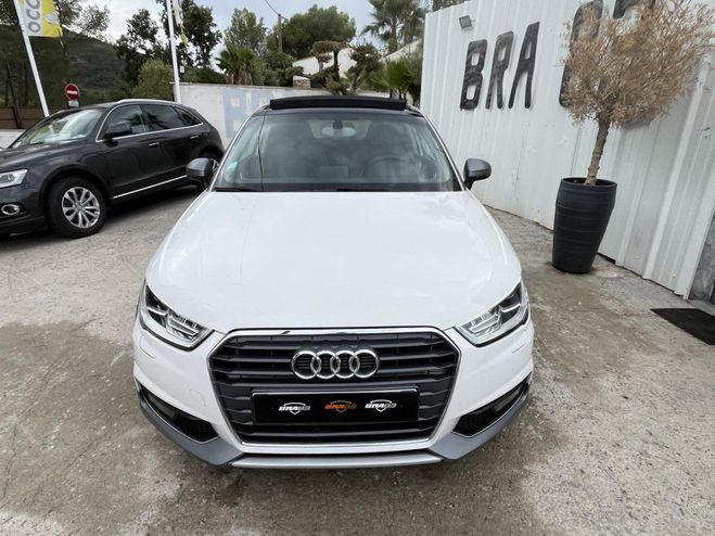 Audi A1 1.6 TDi - 116 BERLINE Style PHASE 2 BLANC de 2016