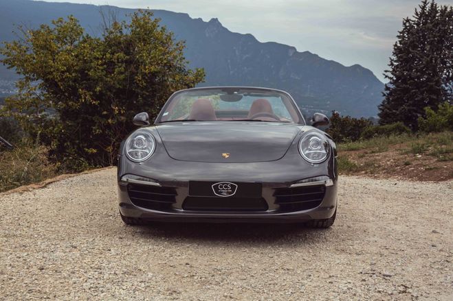 Porsche 911 type 991 Carrera S Cabriolet 400 ch - Pr Gris Quartz mtallis de 2012