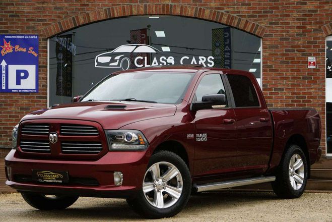 Dodge Ram 5.7 SPORT LPG TVA-BTW TOIT OUVR. CAM PDC Rouge Mtallis de 