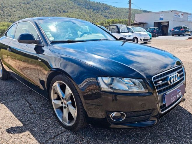 Audi A5 S line coup 2.7 V6 tdi Noire de 2008