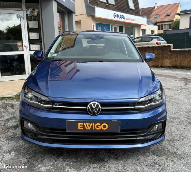 Volkswagen Polo 1.0 TSI 95 CH R LINE Bleu de 2021