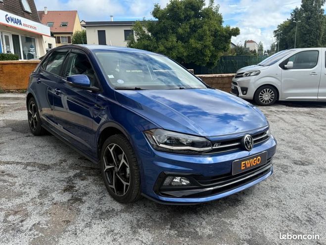 Volkswagen Polo 1.0 TSI 95 CH R LINE Bleu de 2021