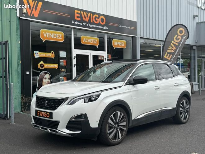 Peugeot 3008 1.6 HYBRID 300CH 4x4 GT E-EAT8 BVA ENTRE Blanc de 2020